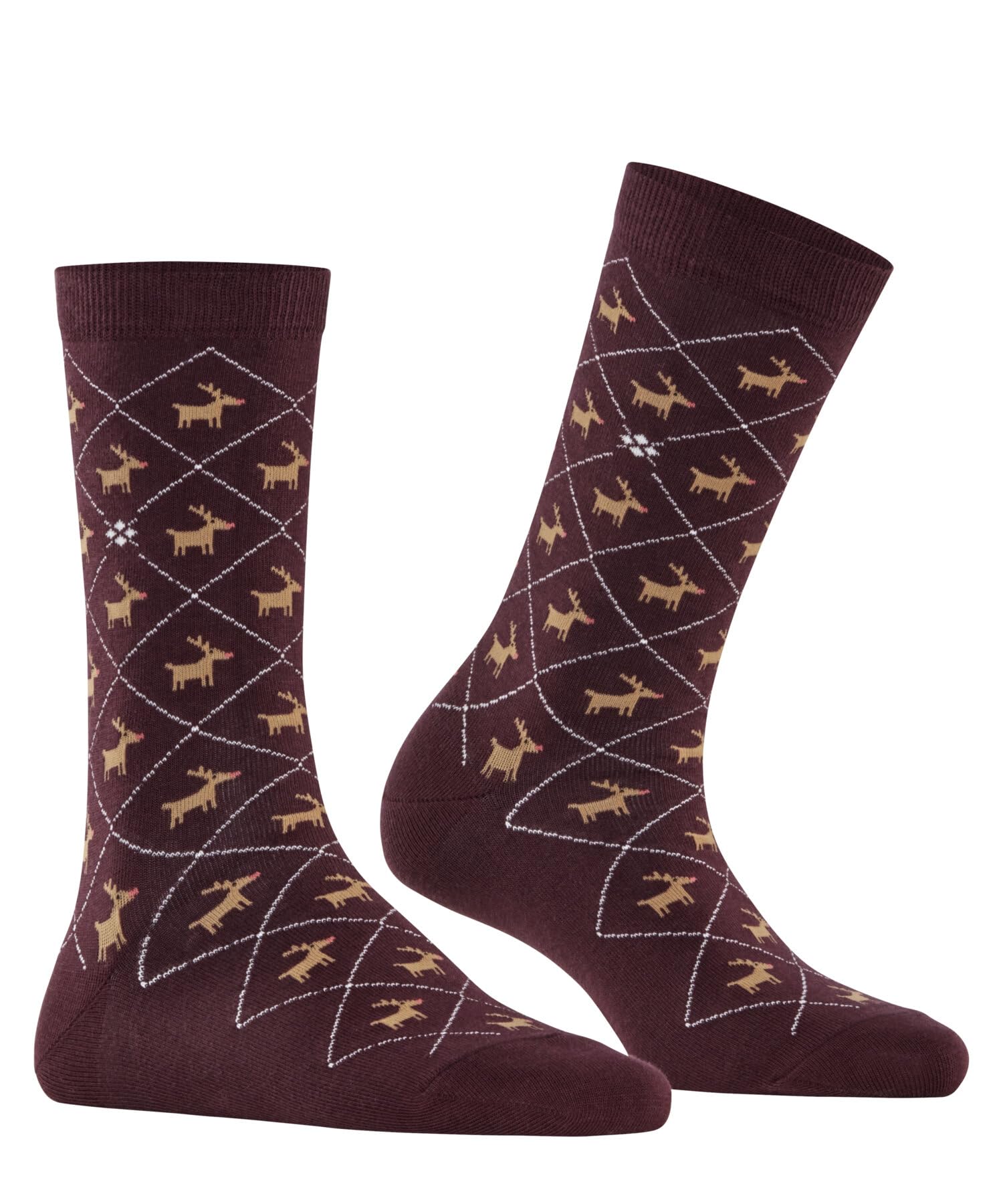 burlington-reindeer-damen-socken-barolo-8526-weihnachten-santa image 4