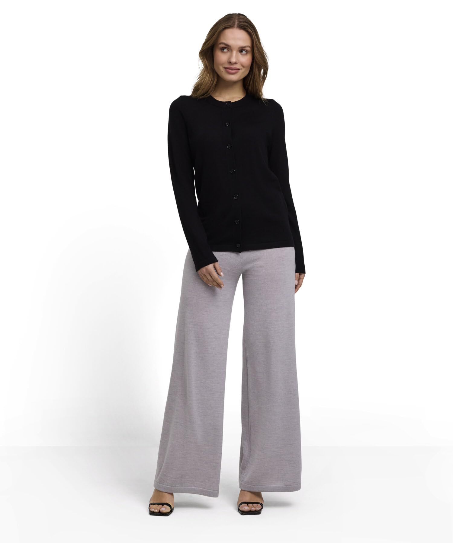falke-cotton-touch-strickjacke-cardigan-schwarz-merino image 3