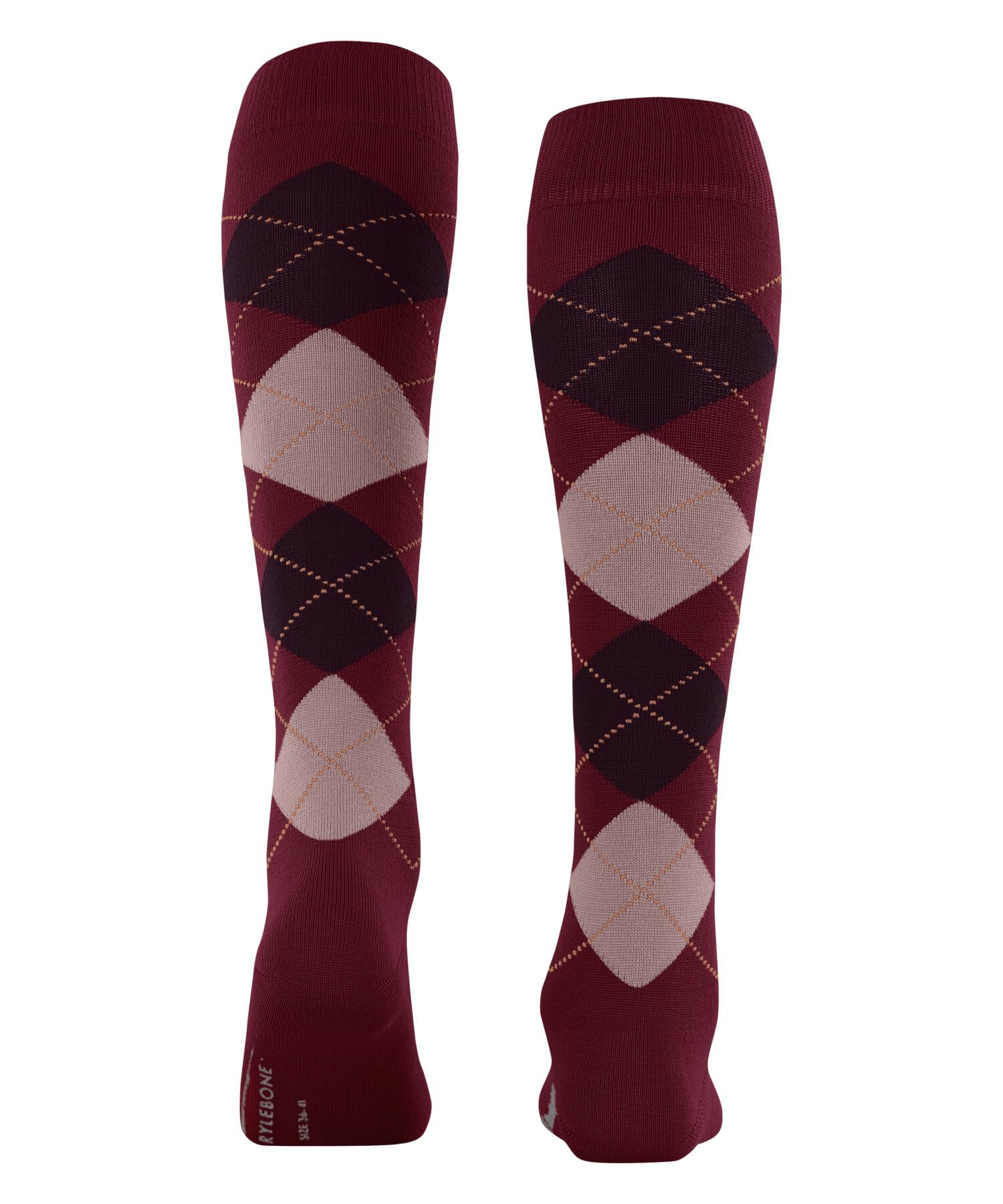 burlington-marylebone-kniestr-mpfe-wolle-cranberry-rot image 2