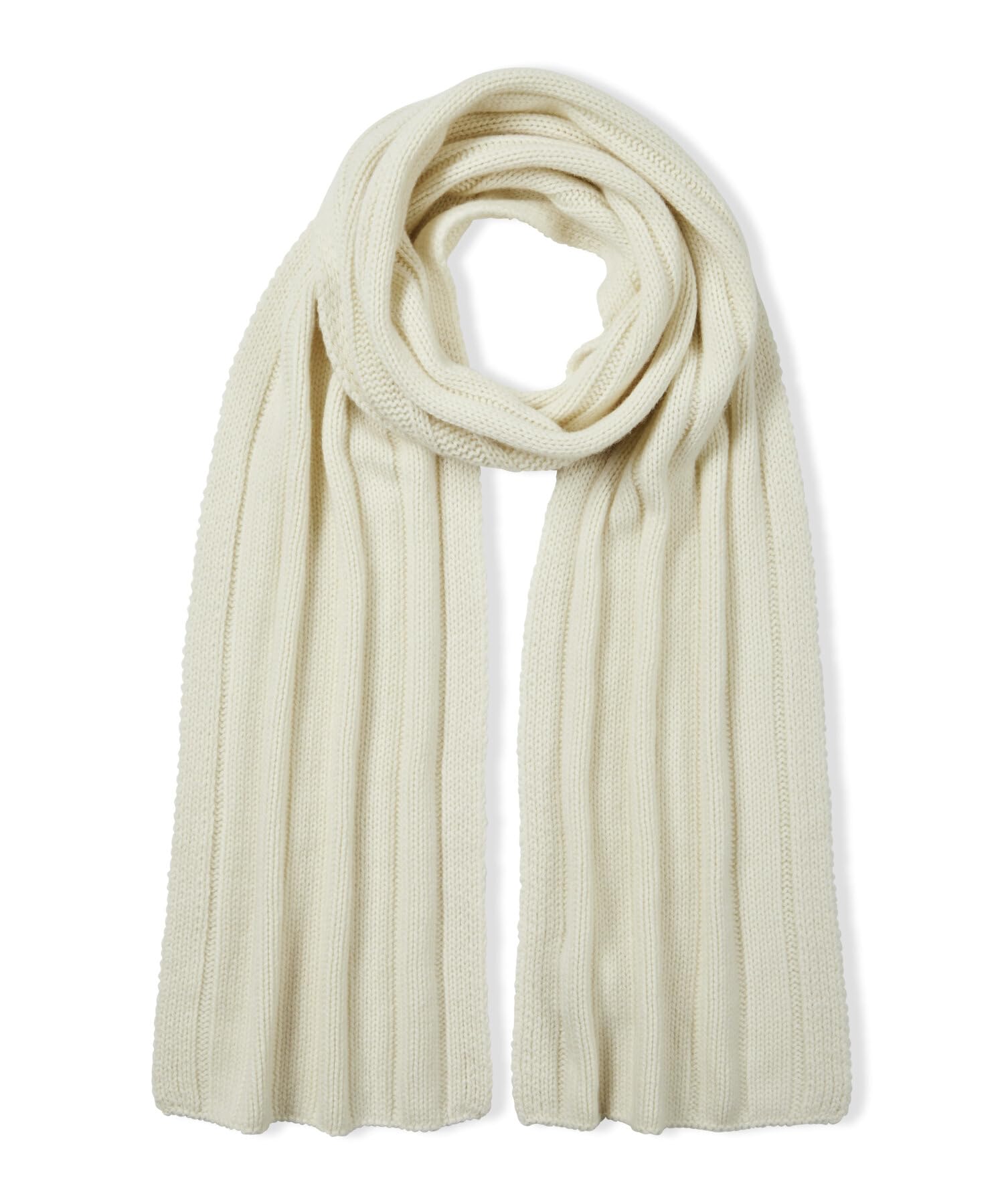 falke-keep-warm-scarf-rib-kaschmirschal-off-white-180cm image 1
