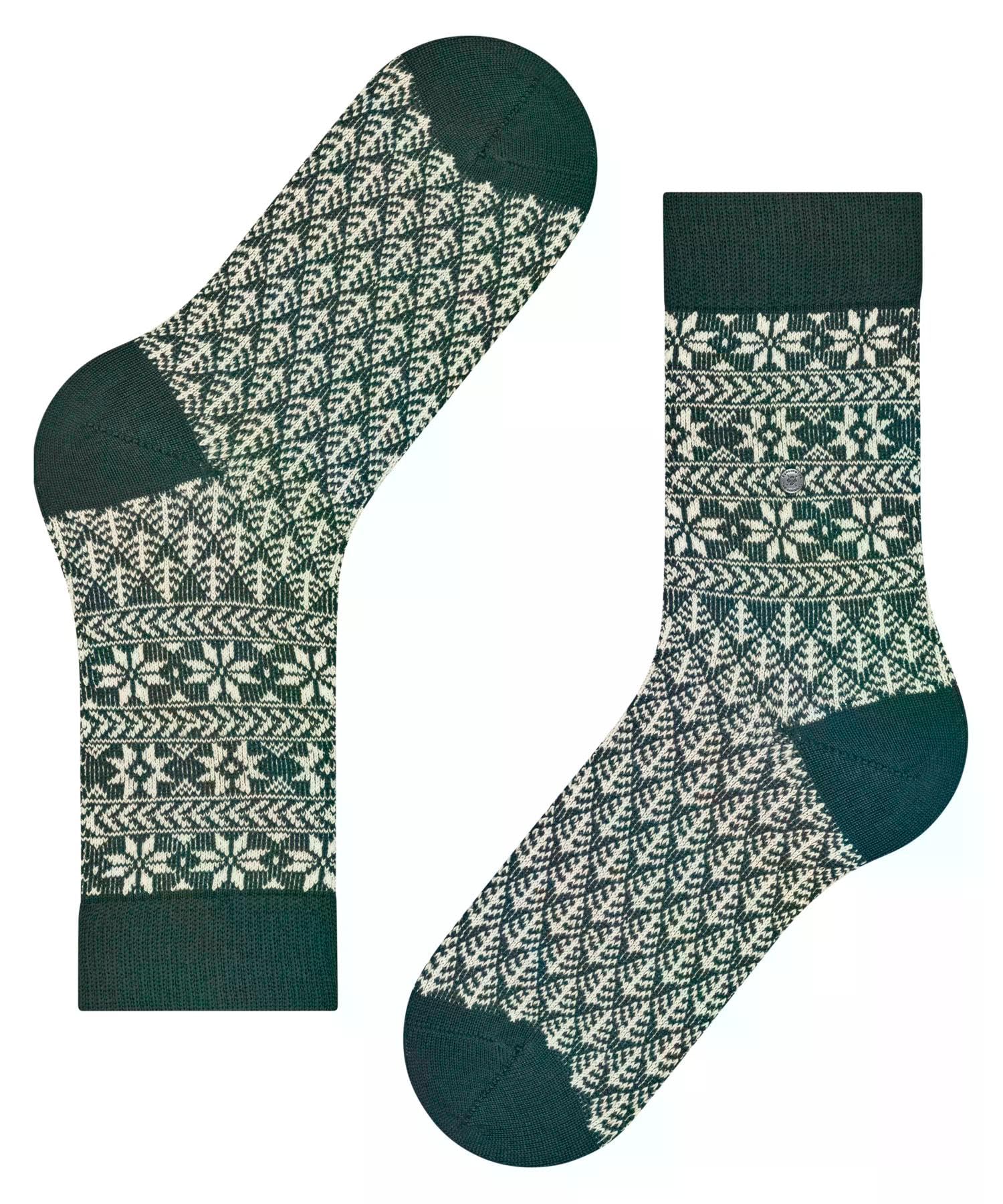 burlington-x-mas-rib-socken-damen-wolle-gr-n-forest image 5