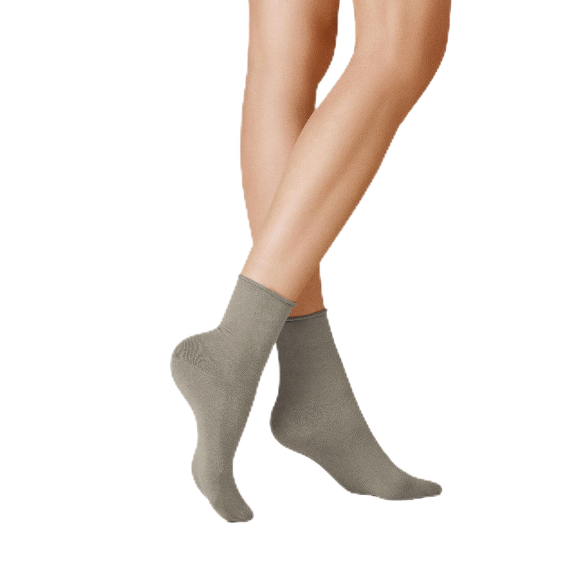 kunert-sensual-cotton-damen-socken-creme-baumwoll-s-ckchen image 3