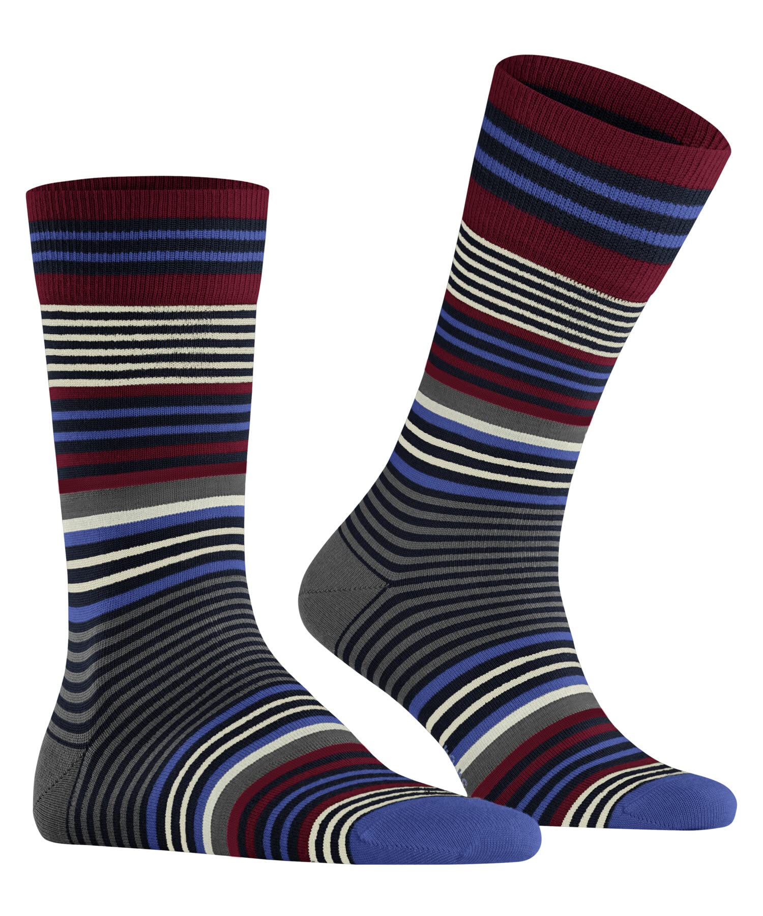 burlington-stripe-herrensocken-wolle-marine-6120-gestreift image 3