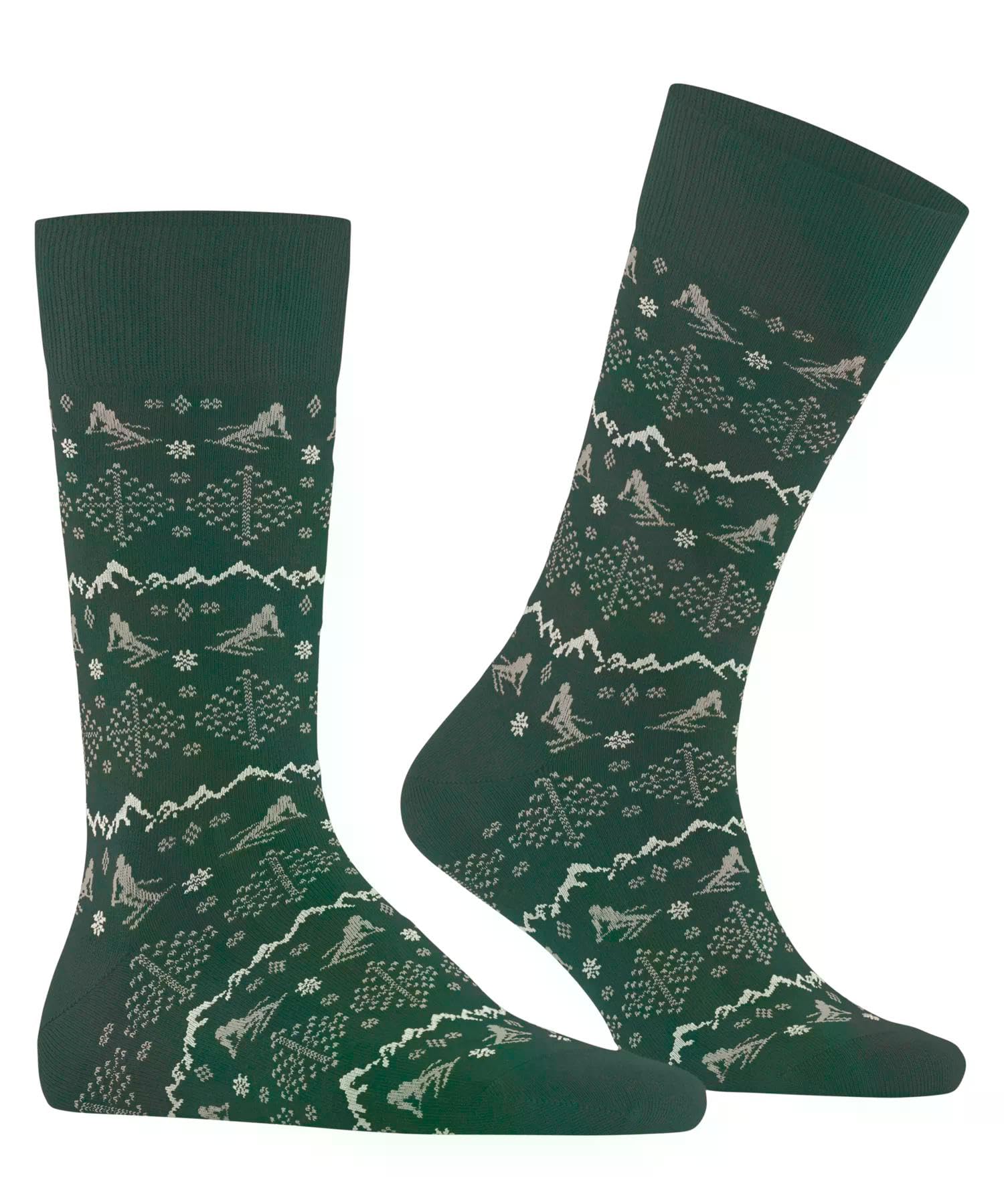 falke-sk2-ski-slope-so-socken-hunter-green-39-42-baumwolle image 4