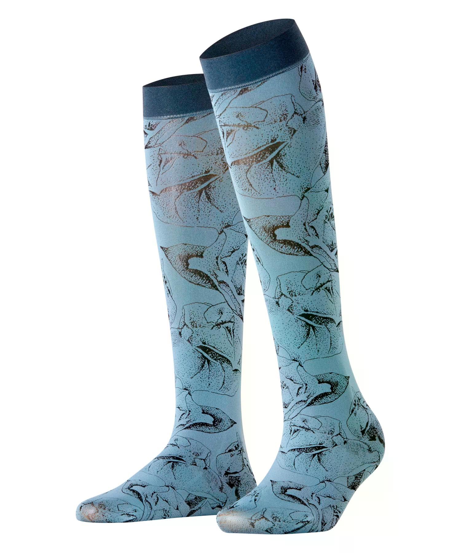 falke-rose-brush-kniestr-mpfe-silver-3462-grau-seidenglatt image 7