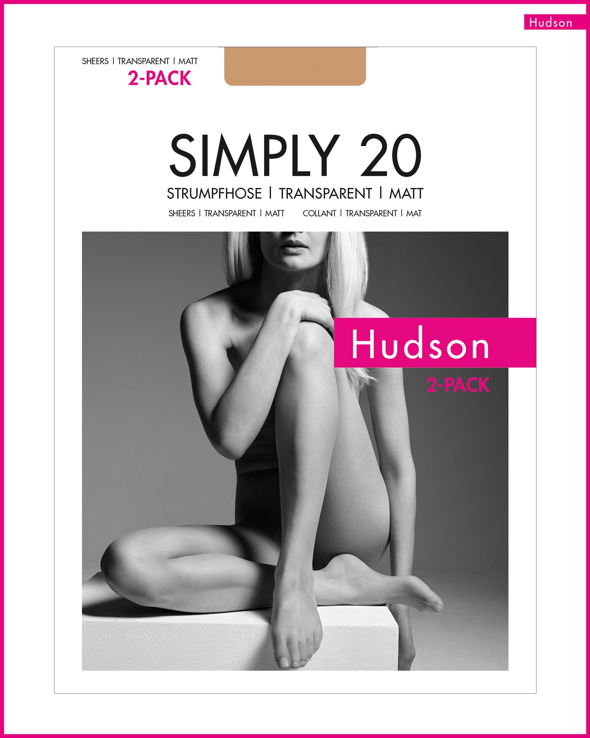 hudson-simply-20-matt-strumpfhose-2er-pack-schwarz image 4