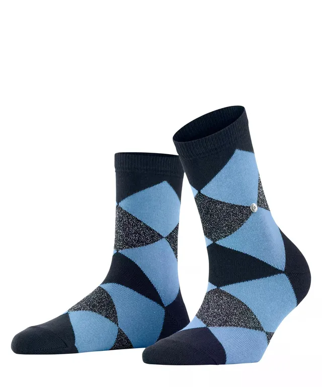 burlington-glitter-bonnie-damensocken-marine-6120-glitzer image 1