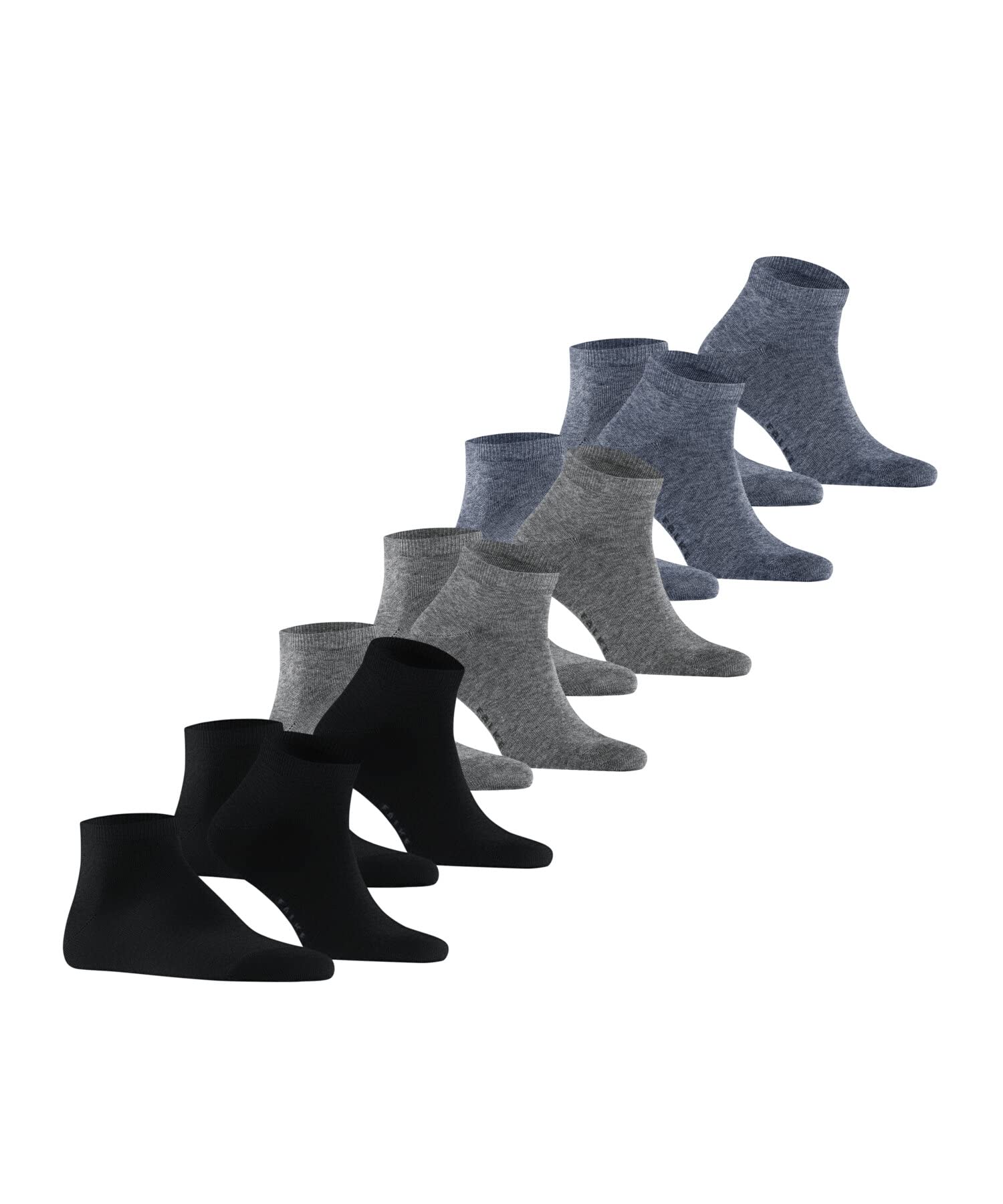 falke-happy-herren-sneakersocken-6-paar-wei-mix image 3
