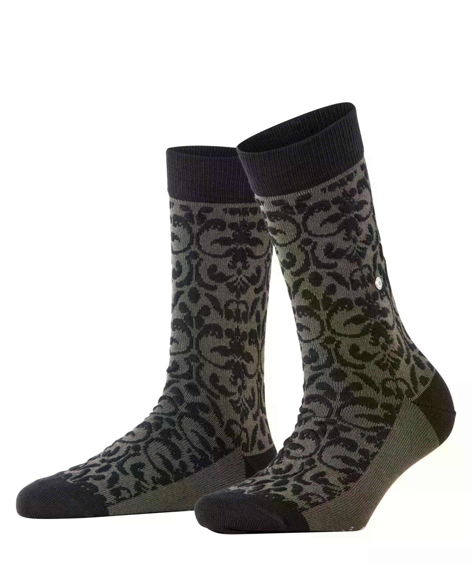 burlington-ornamental-socken-damen-baumwolle-beige image 8