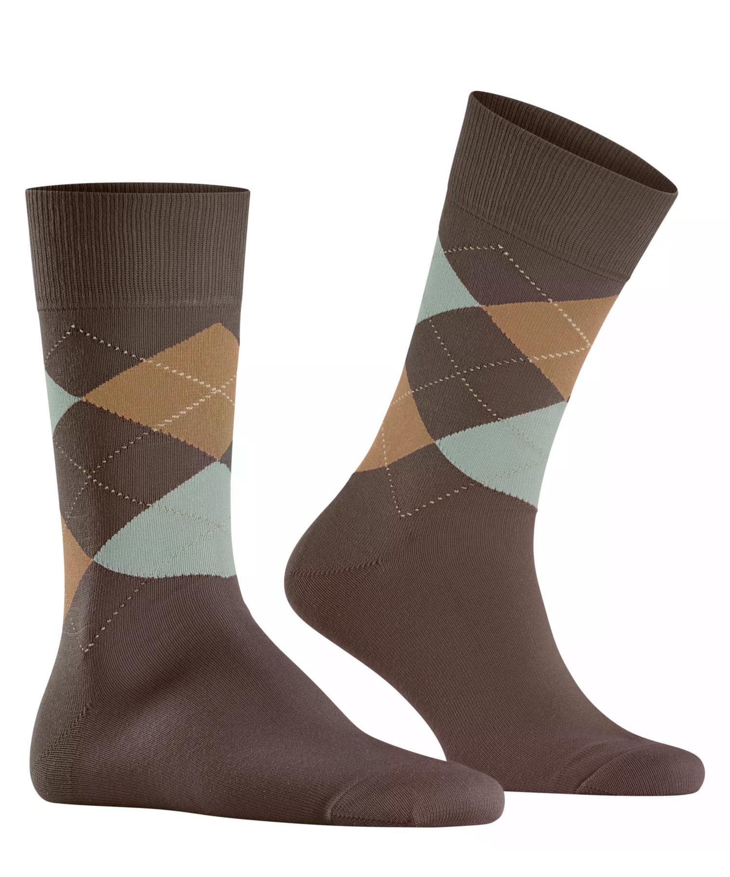 burlington-king-socken-schwarz-black-baumwolle-argyle image 4