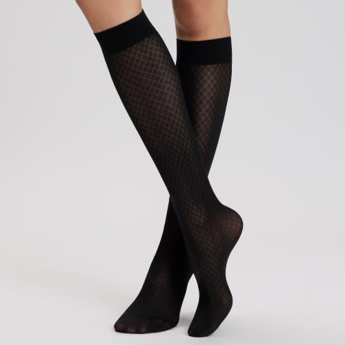 hudson-relax-cozy-diamond-kniestr-mpfe-40-den-schwarz-35-38 image 7