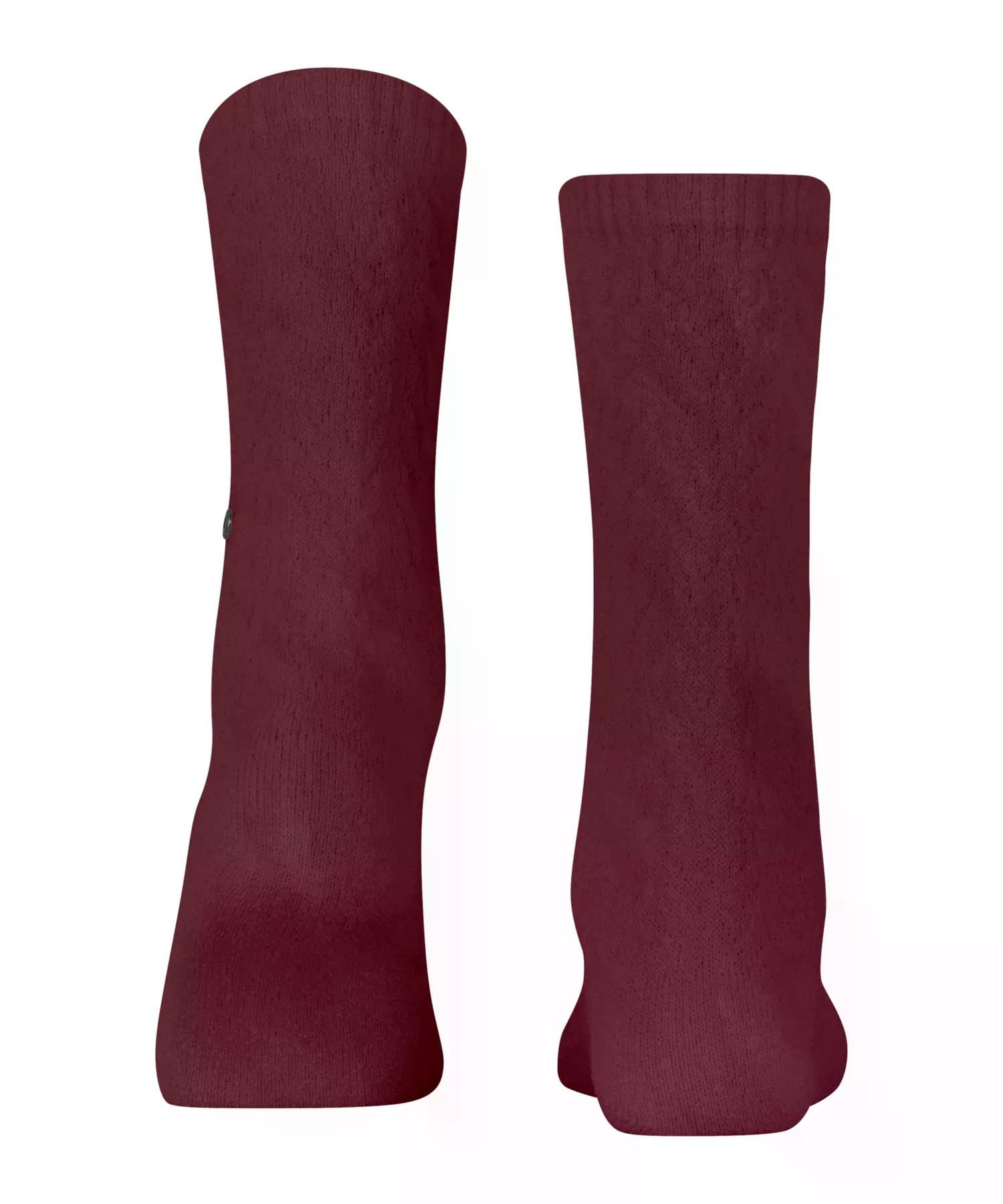 burlington-cable-socken-damen-baumwolle-rot-merlot image 2