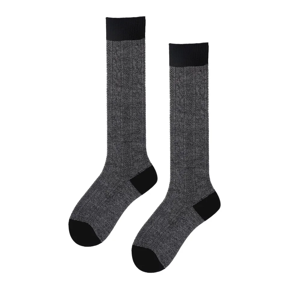 kunert-gary-heritage-socks-kniestr-mpfe-anthra-mel-43-46-merino image 1