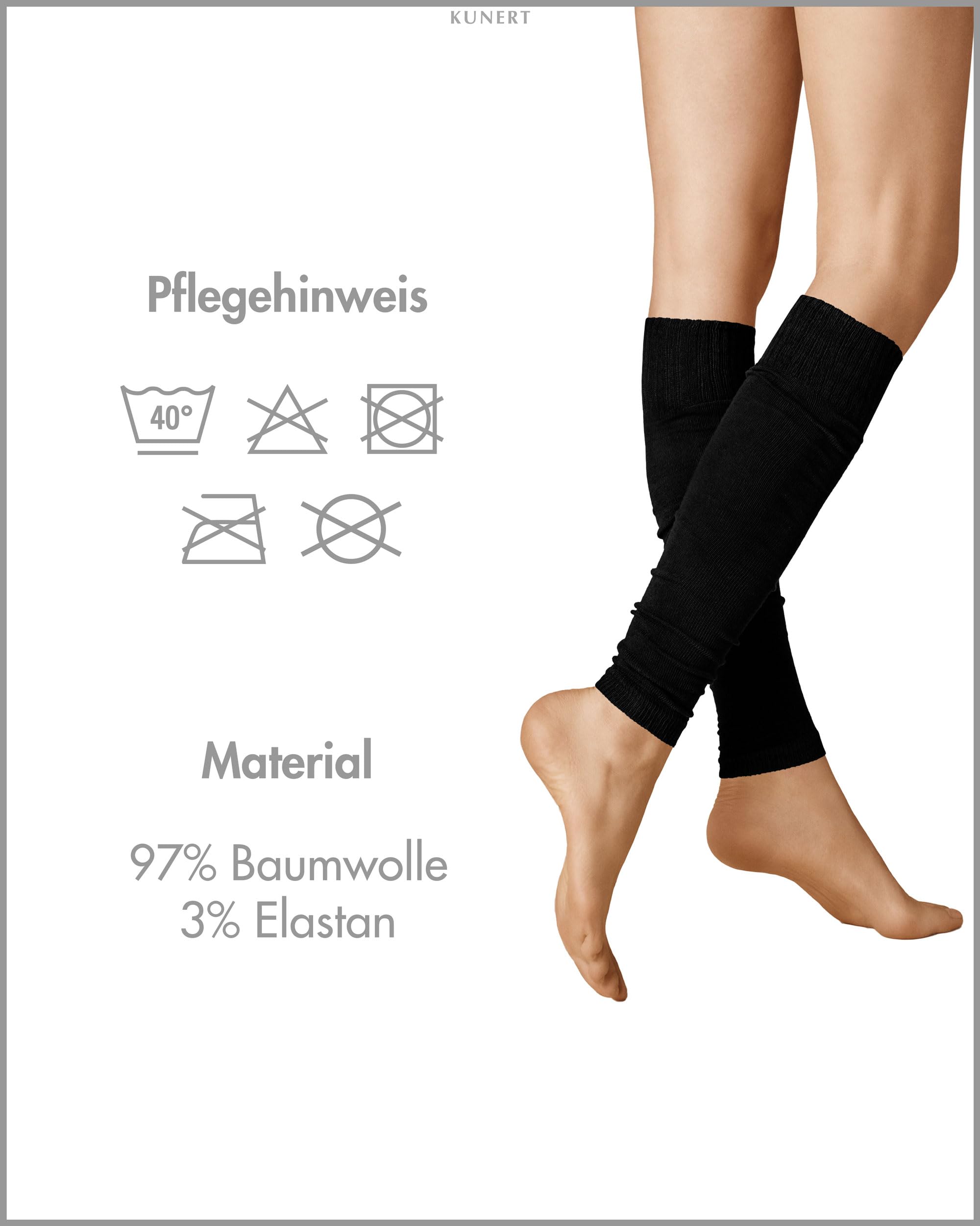 kunert-liz-stulpe-black-0070-schwarz-weich image 3