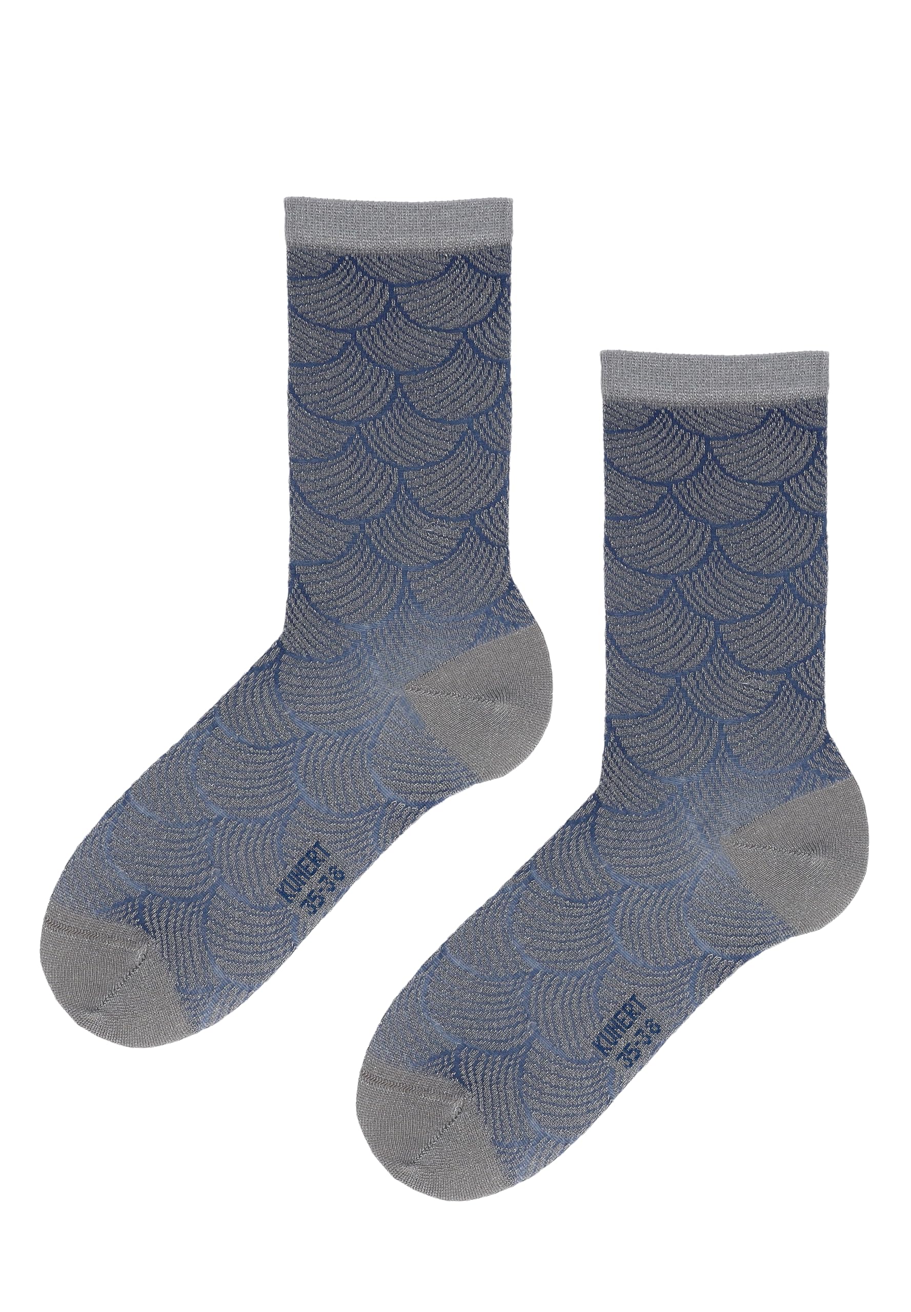 kunert-raffinesse-fancy-shell-socken-wei-muschelstruktur image 5