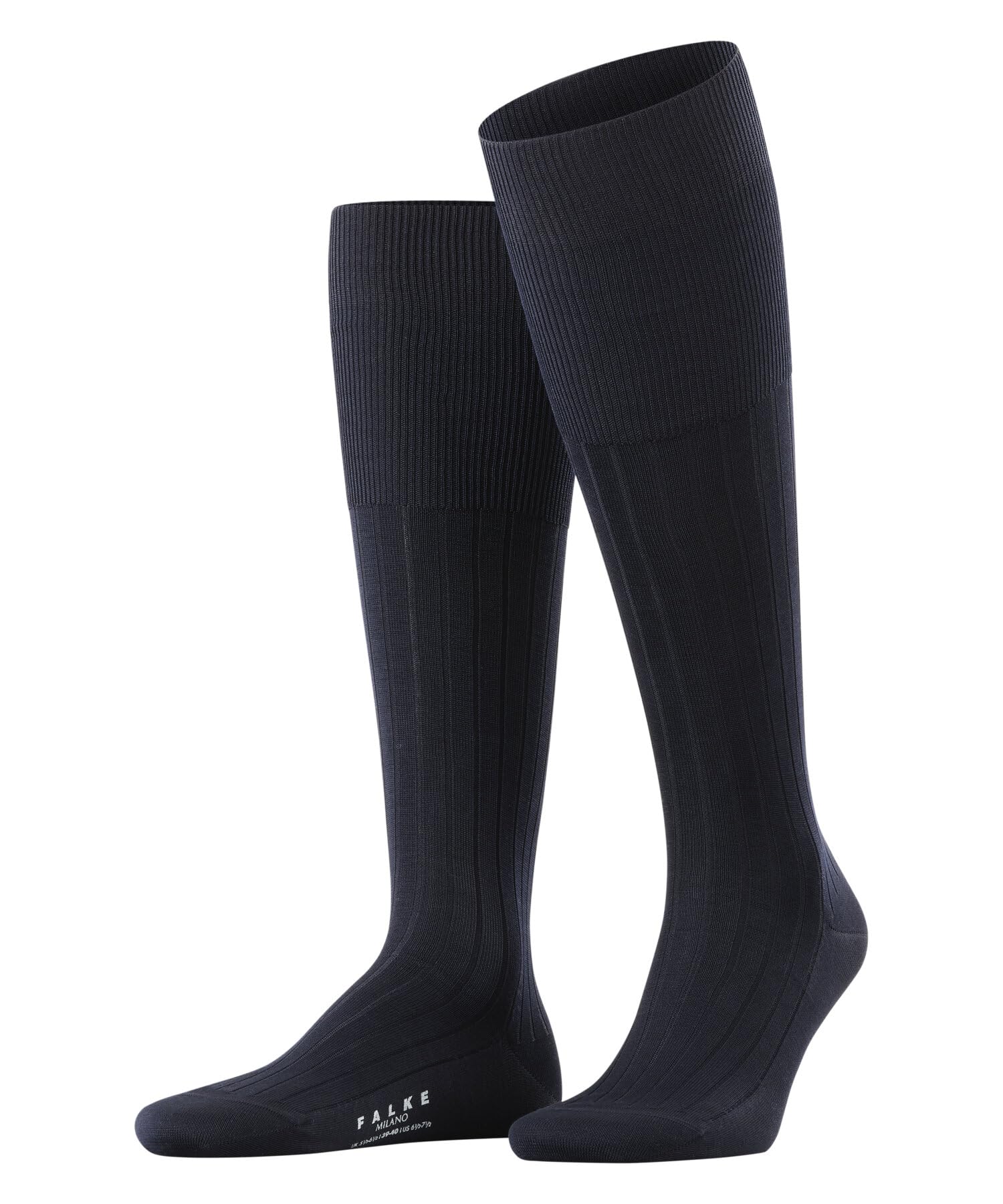 falke-milano-kniestr-mpfe-herren-baumwolle-business-ripp image 6