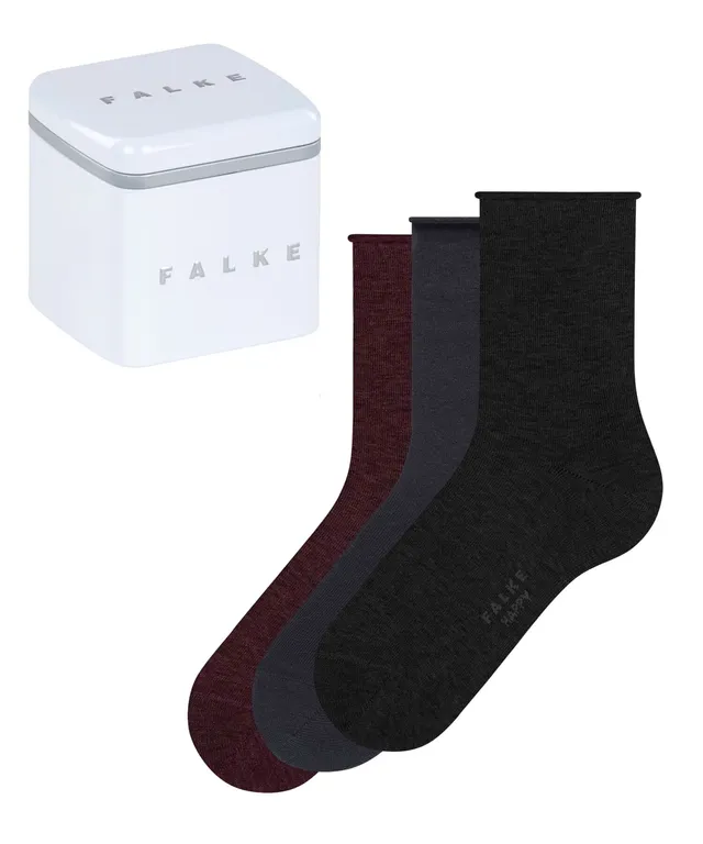 falke-happy-giftbox-uni-3-pack-socken-sortiert-39-42 image 1