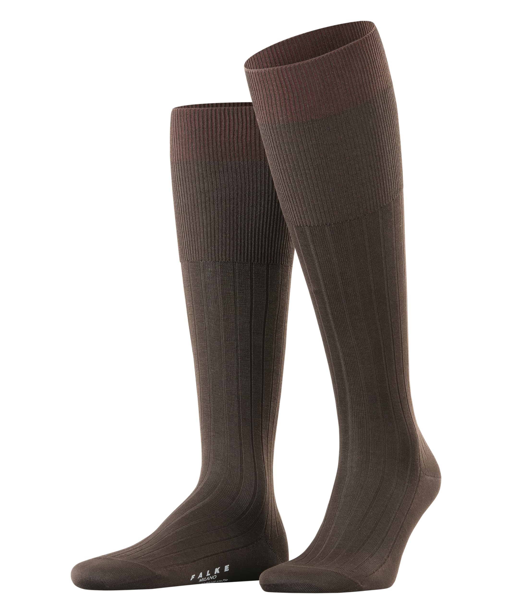 falke-milano-kniestr-mpfe-herren-baumwolle-business-ripp image 1