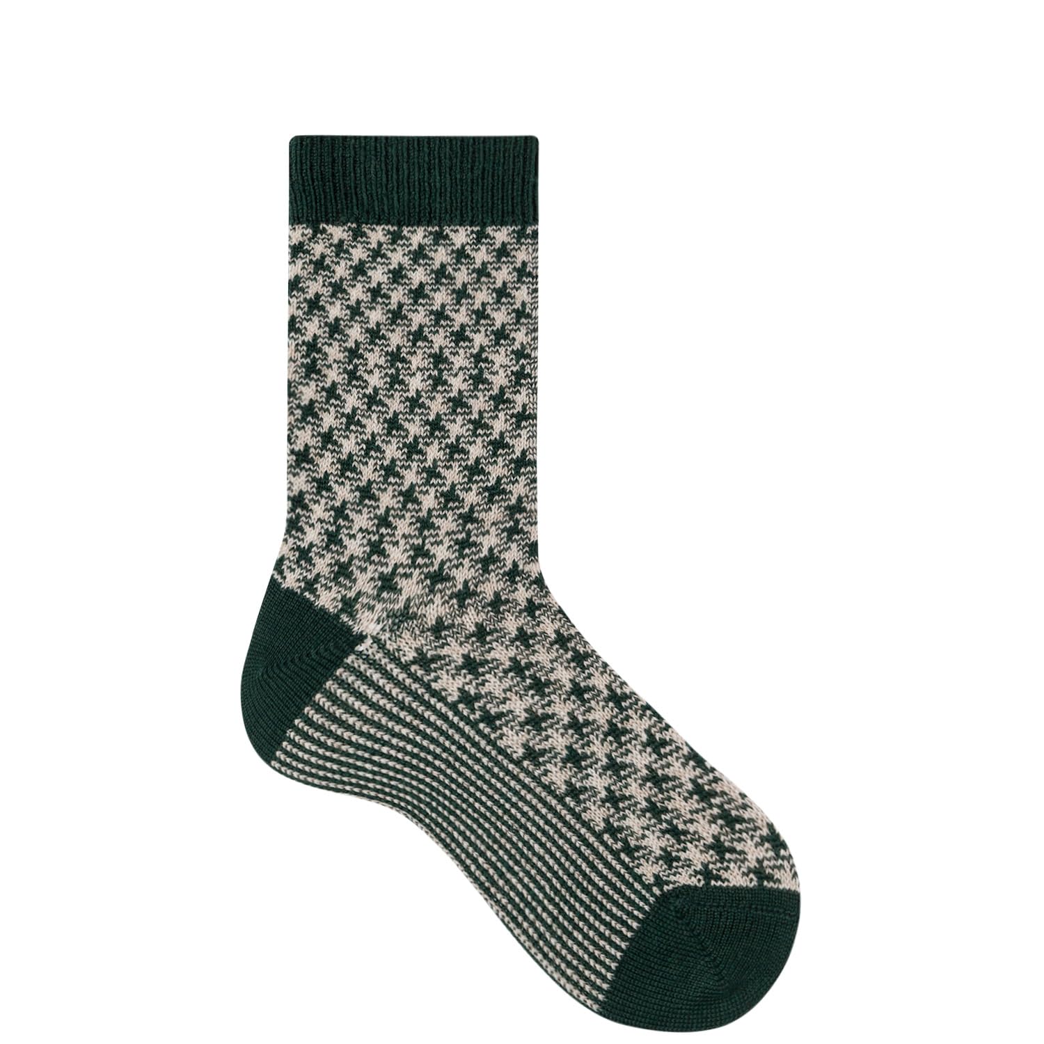 hudson-only-houndstooth-socken-black-39-42-wollmix image 1