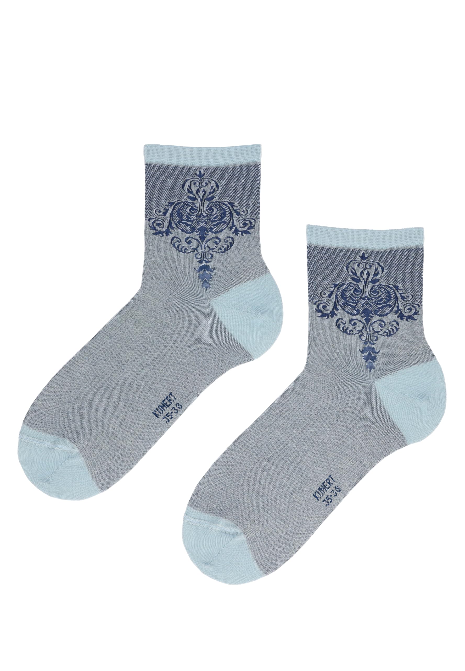 kunert-raffinesse-socken-wei-0010-ornament-muster-1er-pack image 4