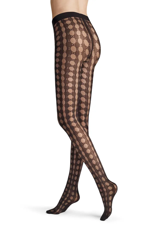 hudson-micro-crazy-dots-strumpfhose-40-den-punkte-gr-42-44 image 1