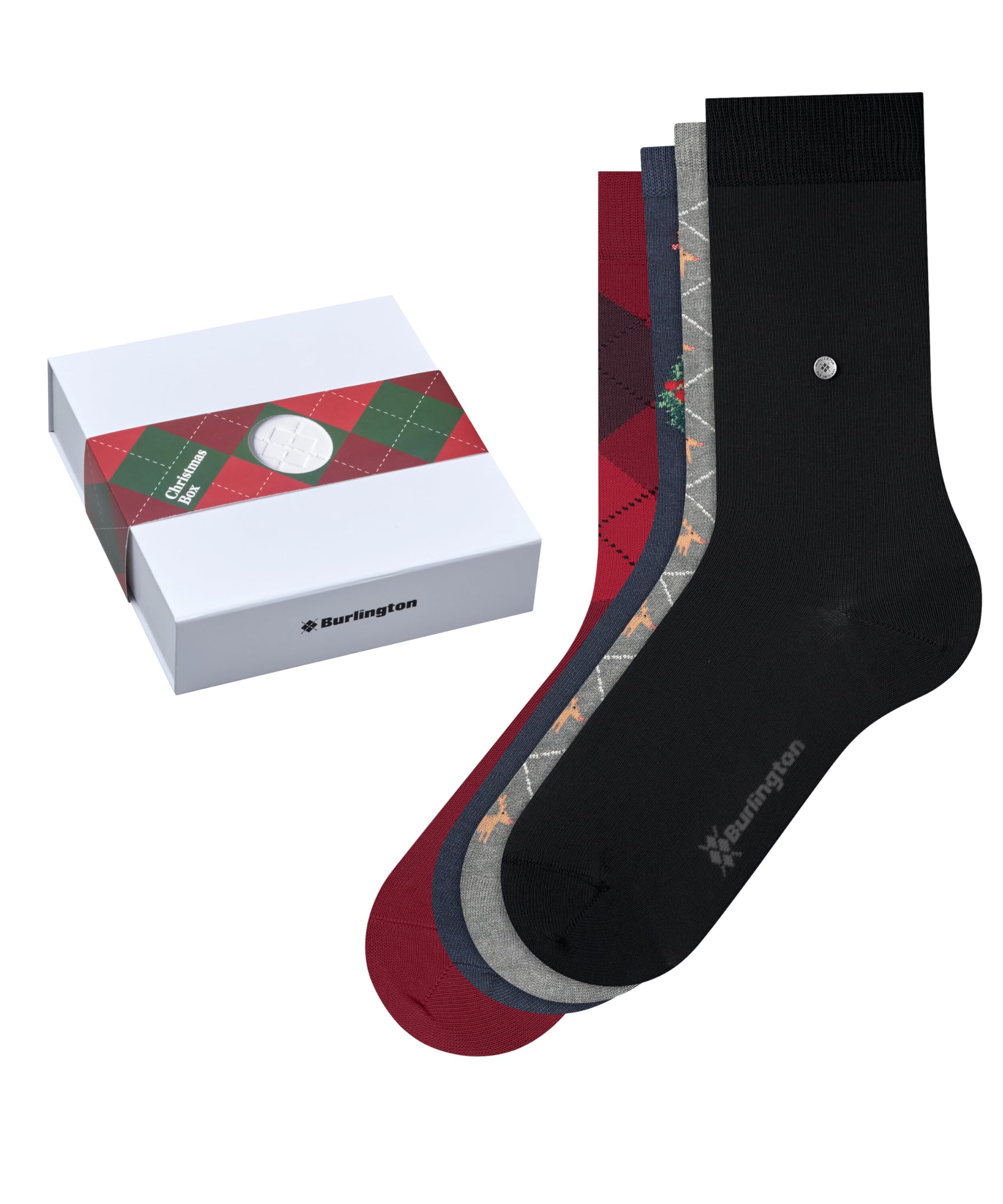 burlington-x-mas-rib-christmas-gift-socken-damen-mix-36-41 image 1