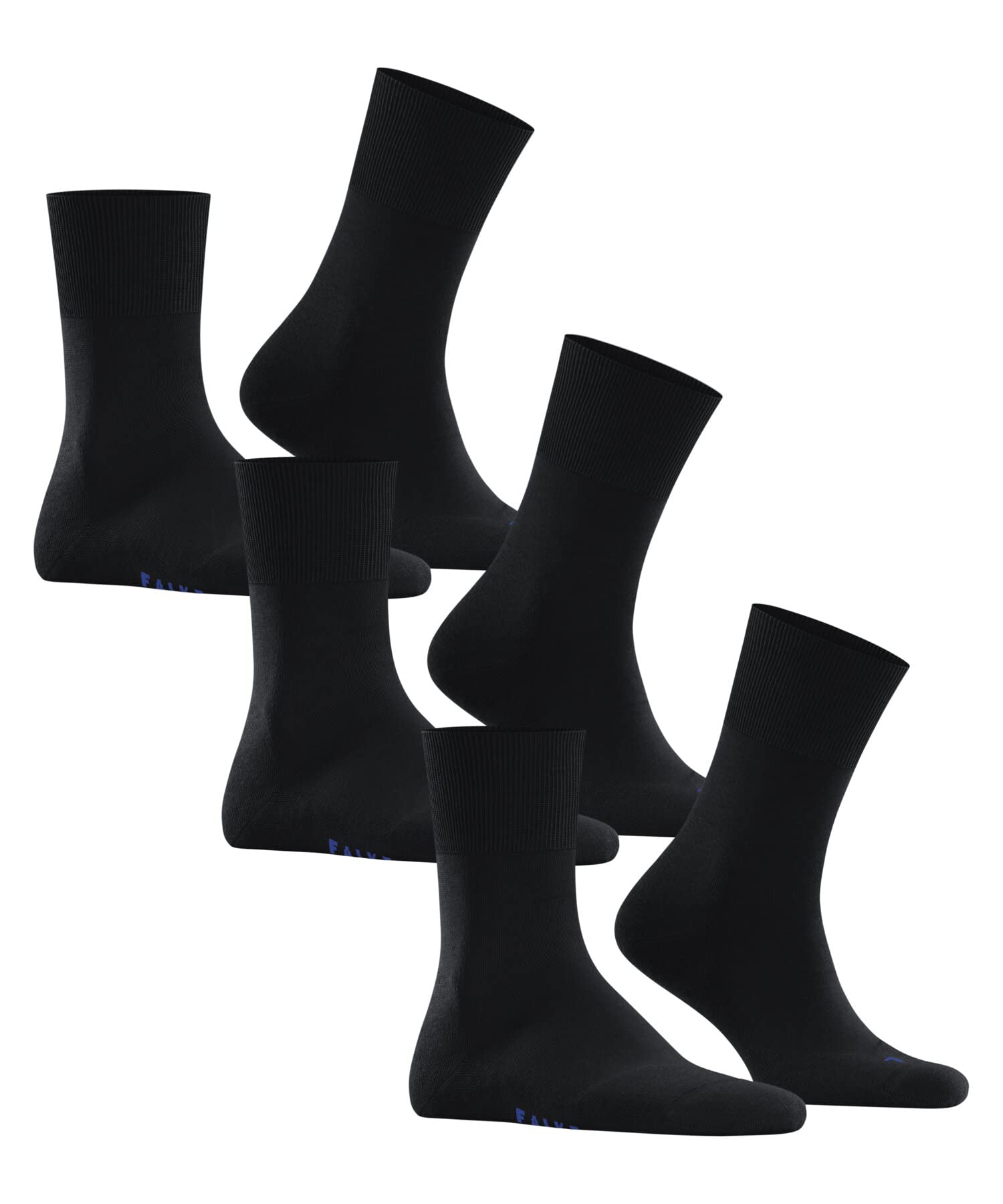 falke-ru4-run-socken-baumwolle-3-pack-marine-44-45 image 3