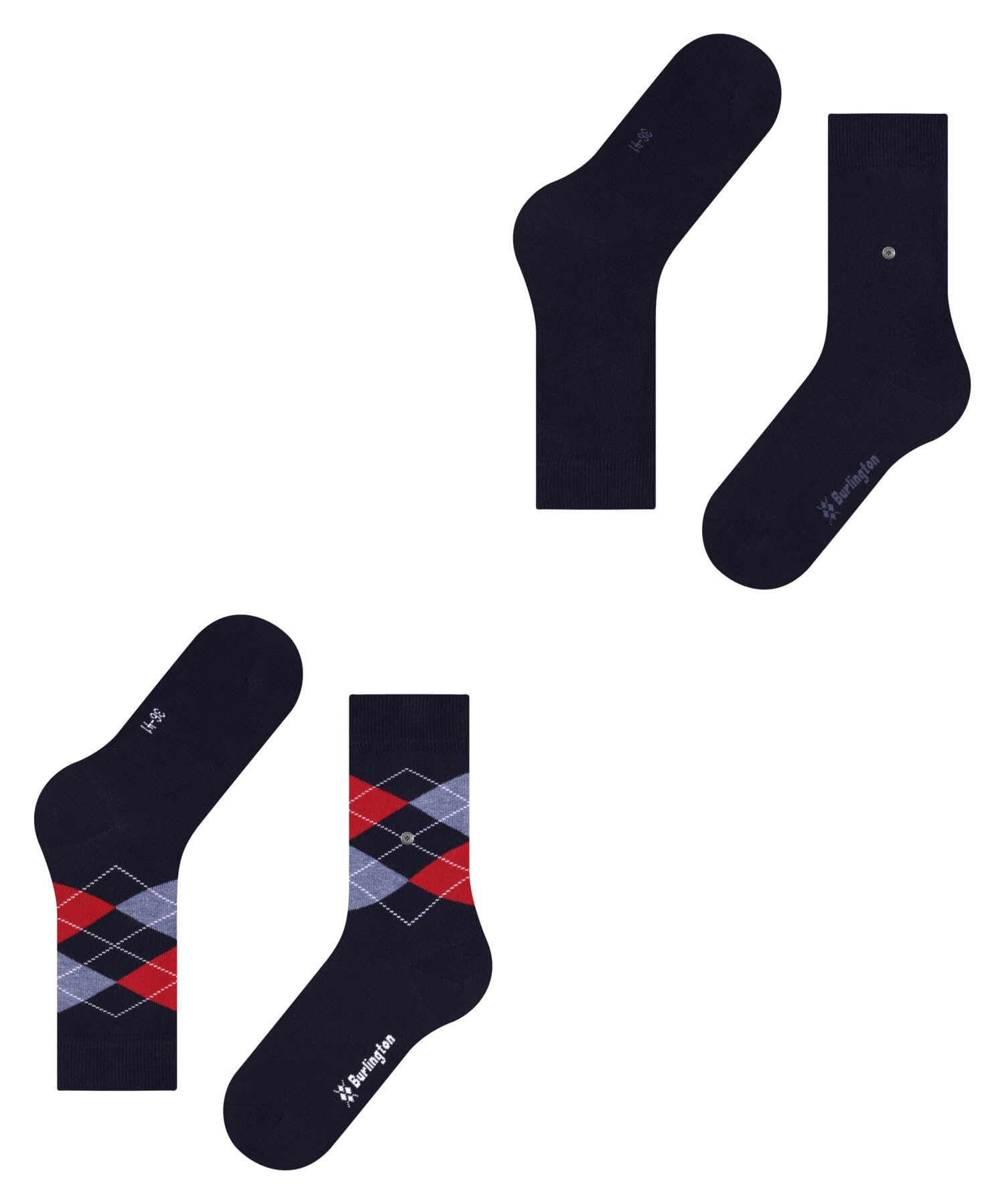 burlington-everyday-mix-2-pack-socken-marine-2-paar image 6