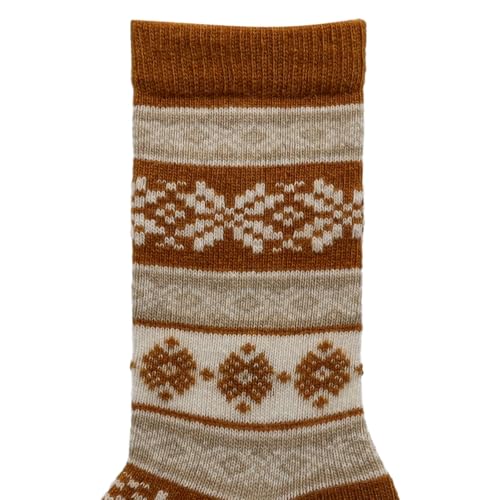 hudson-relax-cozy-nordic-socken-wollmix-ockerbraun-35-38 image 8