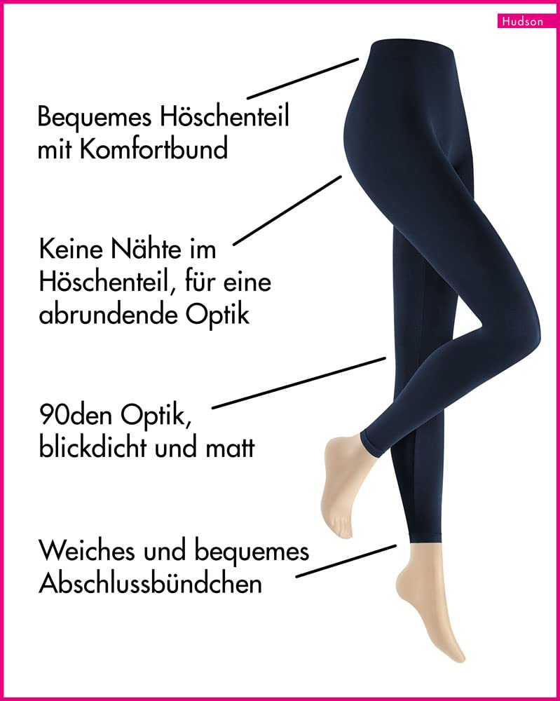 hudson-micro-seamless-leggings-90-den-blickdicht-anthrazit-m-l image 3