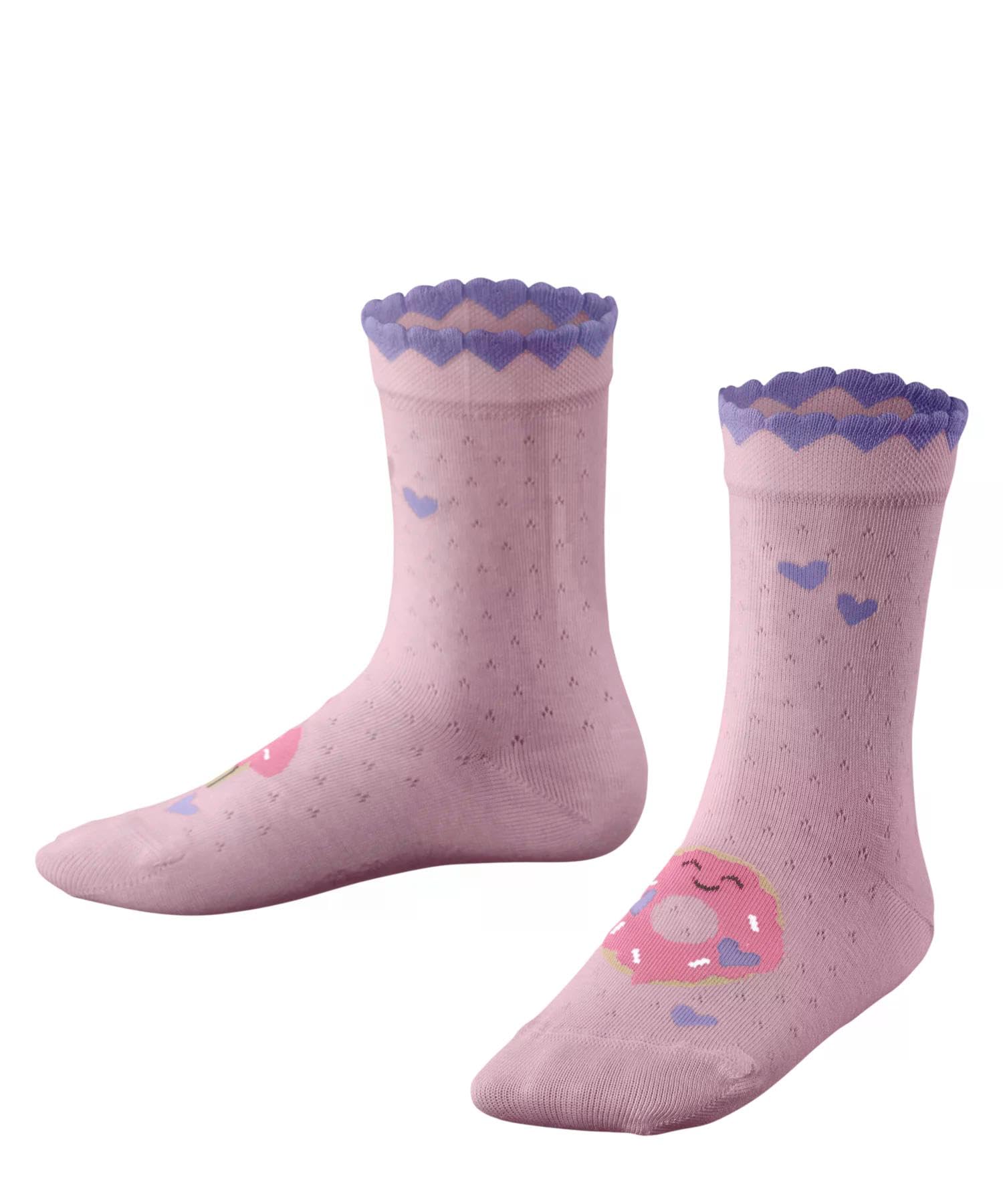 falke-family-cute-pastries-kindersocken-baumwolle-wei image 1
