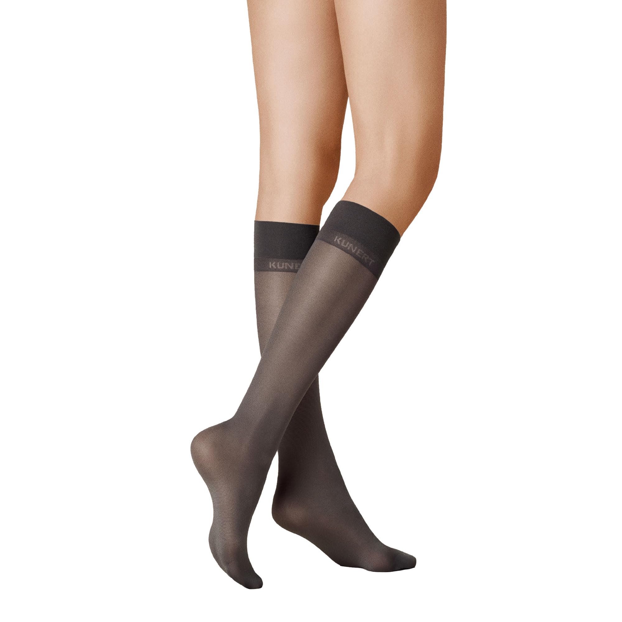 kunert-satin-look-40-kniestr-mpfe-damen-carbon-35-38 image 1