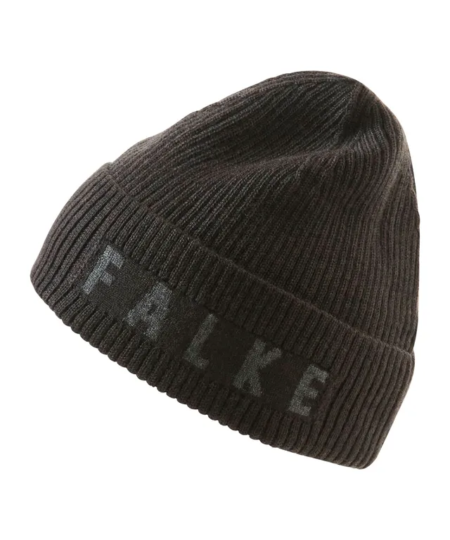 falke-keep-warm-m-tze-braun-merinowolle-umschlag image 1