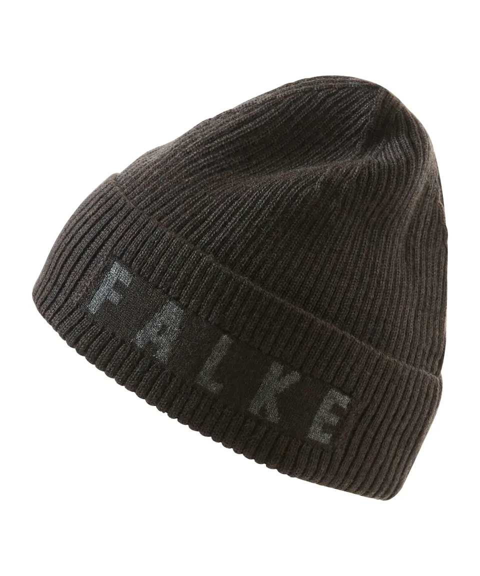 falke-keep-warm-m-tze-braun-merinowolle-umschlag image 1