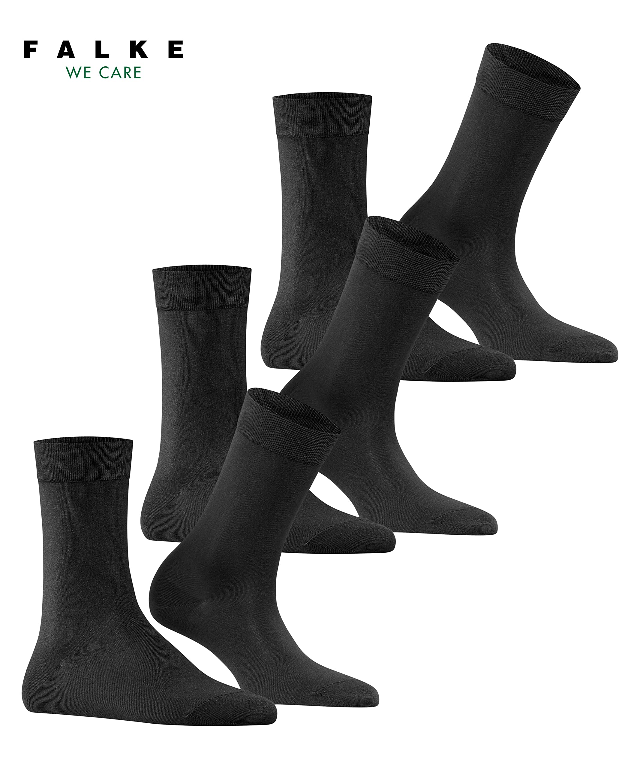 falke-family-3-pack-socken-navy-39-42-bio-baumwolle image 3