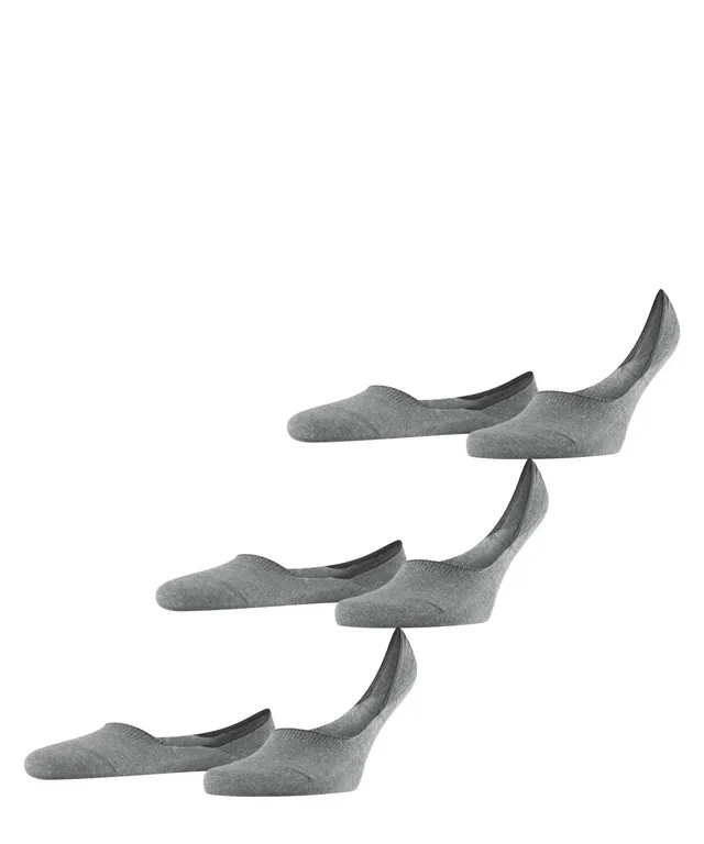 falke-step-invisible-medium-cut-f-linge-3-paar-baumwolle image 1