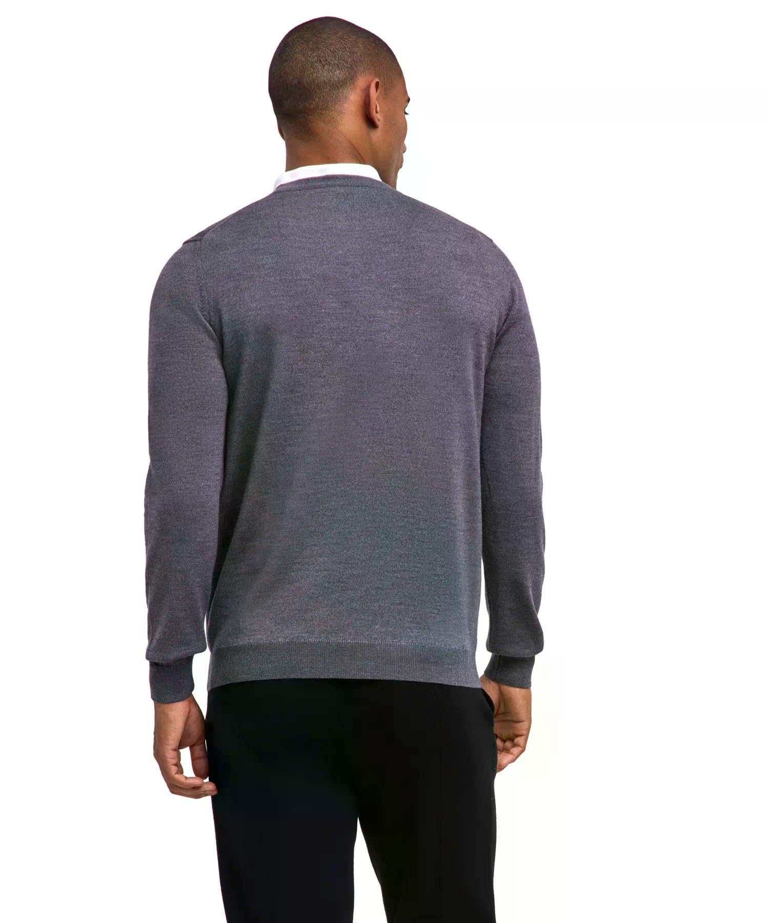 falke-merino-basic-pullover-herren-schwarz-l image 2