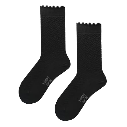 kunert-raffinesse-fantastic-structure-socken-offwhite-muster image 8