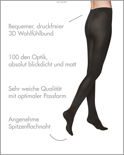 kunert-mystique-100-strumpfhose-anthrazit-36-38-blickdicht image 8