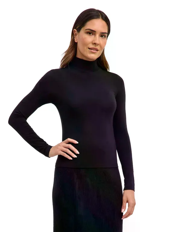 falke-merino-langarmshirt-schwarz-herren-cappucino image 1