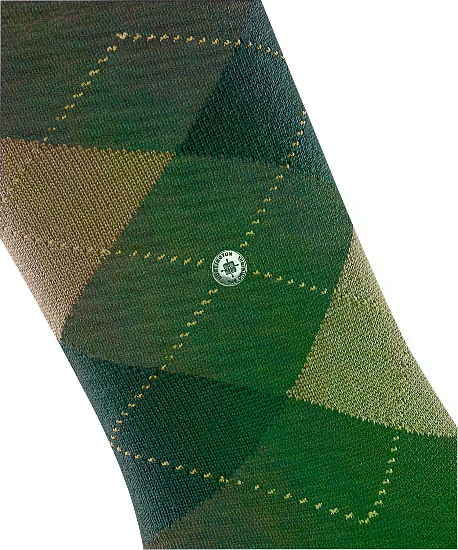 burlington-melange-marylebone-socken-manganese-blue-wolle image 4