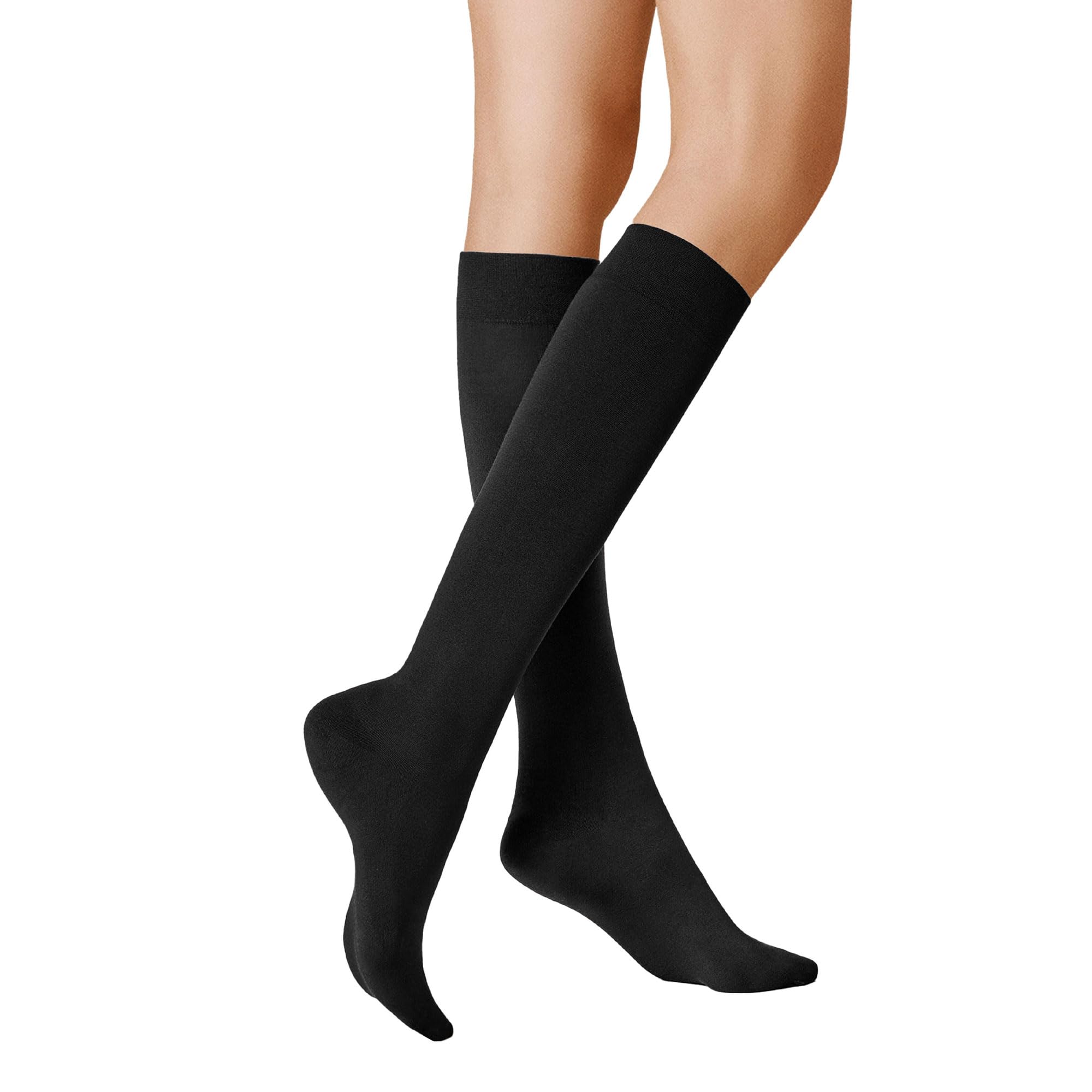 kunert-sensual-cotton-kniestr-mpfe-130-den-antracite-35-38 image 5