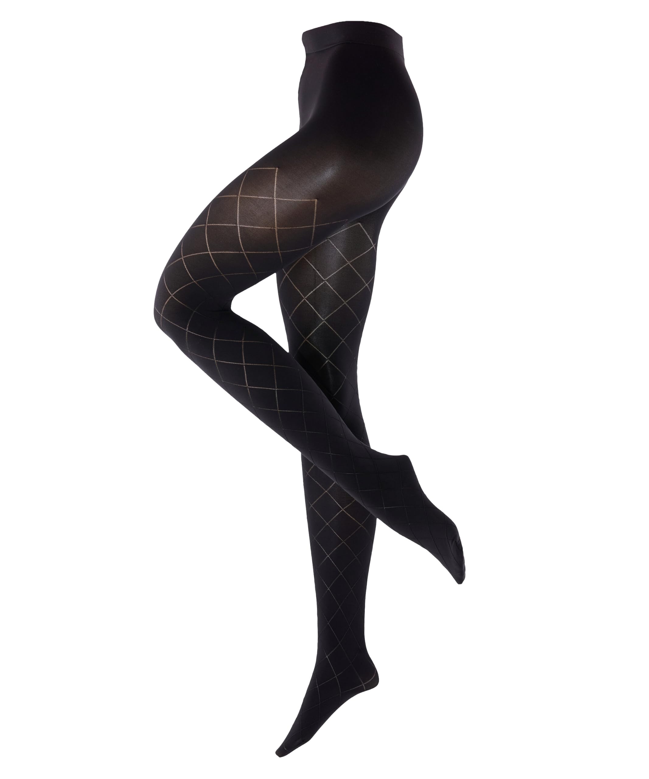 burlington-elegant-essence-strumpfhose-blickdicht-argyle image 6