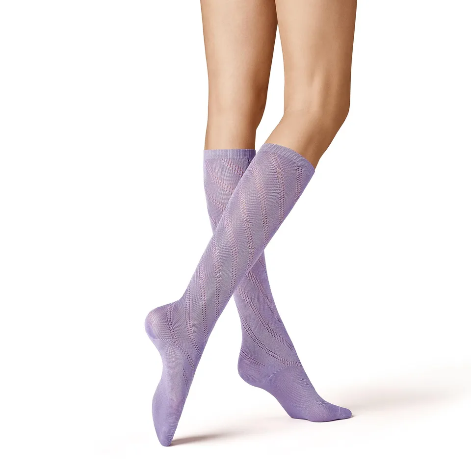 kunert-raffinesse-diagonal-crochet-kniestr-mpfe-smoked-lilac image 1