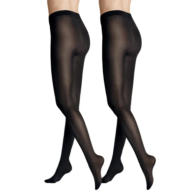 hudson-simply-40-strumpfhose-40-den-matt-2er-pack-schwarz image 1