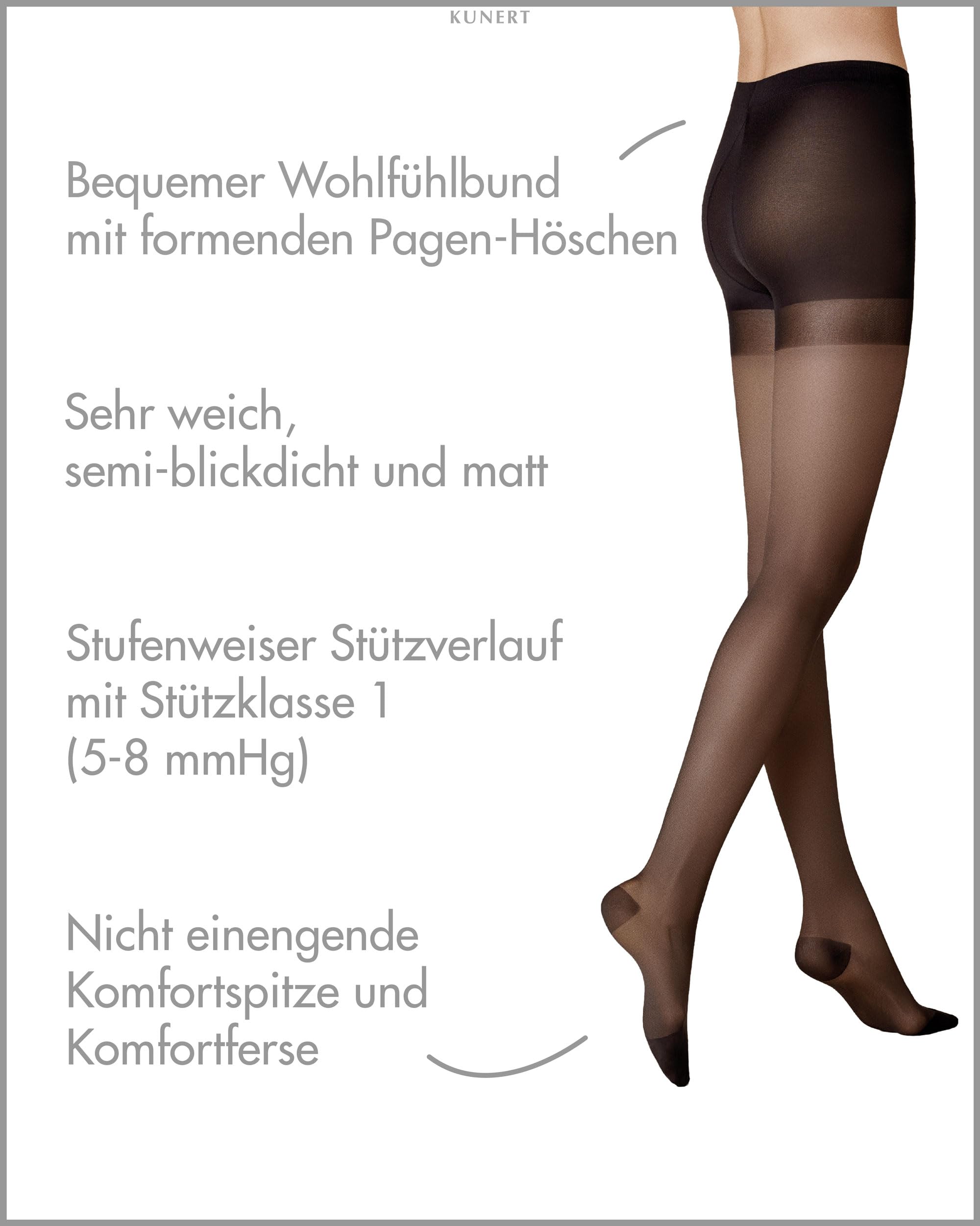 kunert-super-control-strumpfhose-40-den-st-tzend image 2