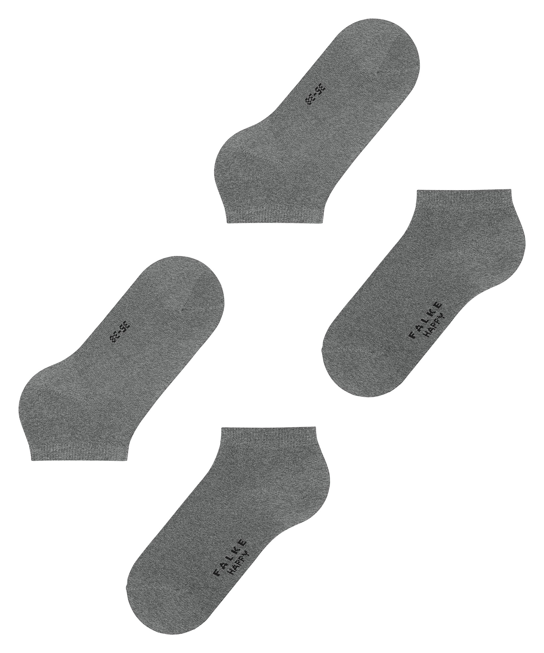 falke-happy-damen-sneakersocken-grau-2-paar-39-42 image 6