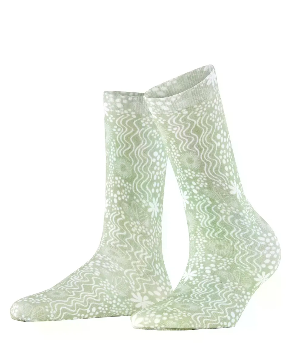 burlington-soho-vibes-underwater-socken-gr-n-baumwolle image 1
