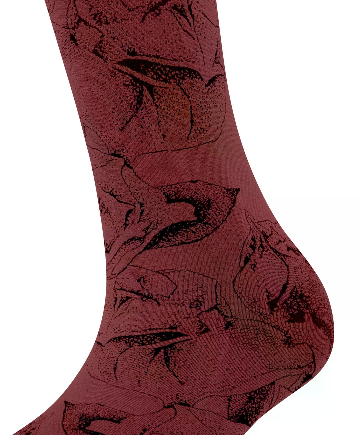 falke-rose-brush-kniestr-mpfe-silver-3462-grau-seidenglatt image 5