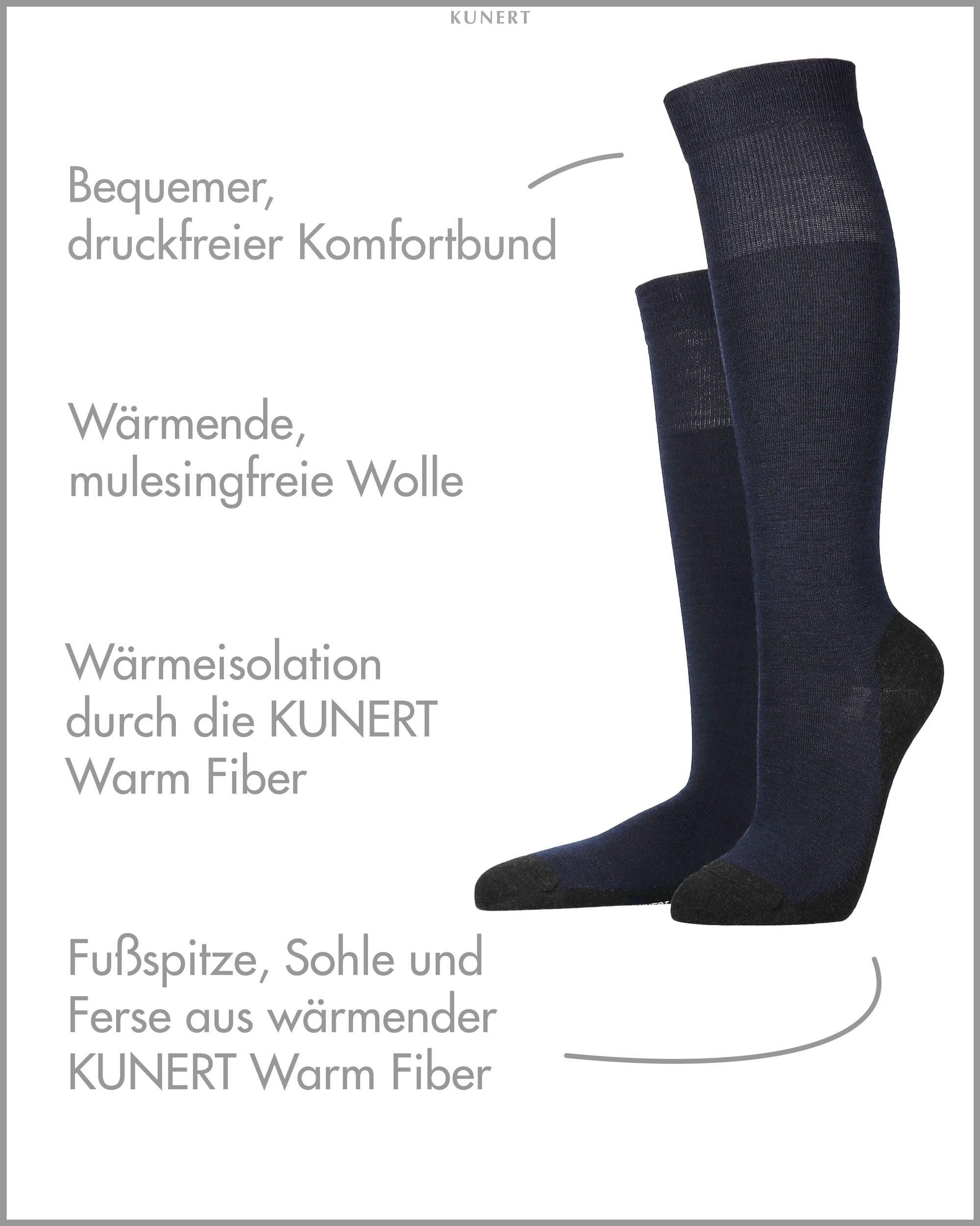 kunert-warm-up-kniestr-mpfe-black-0070-gr-35-38-mit-wolle image 3